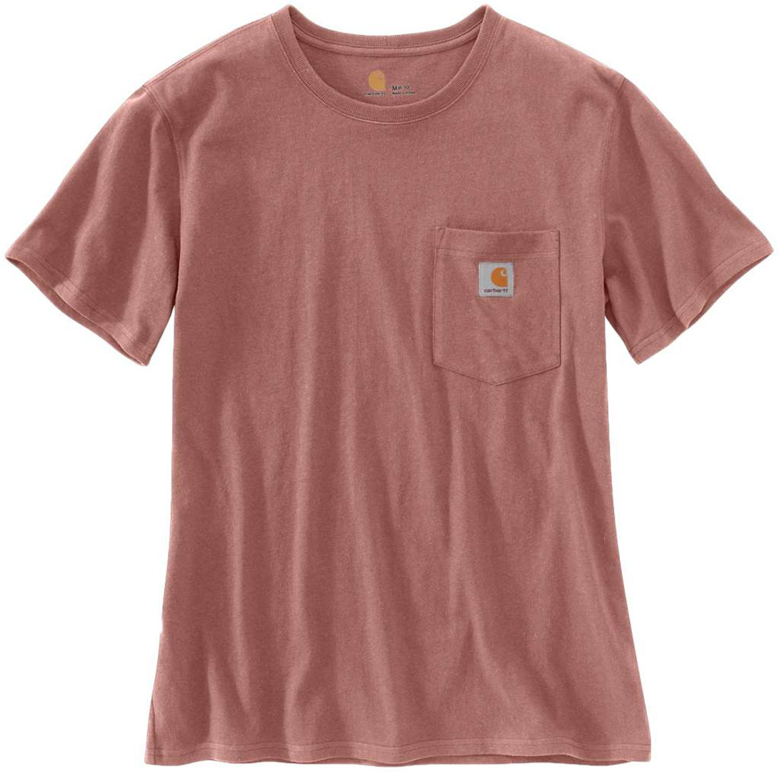 Carhartt Workwear Pocket Tricou de damă roz XS Figura 1