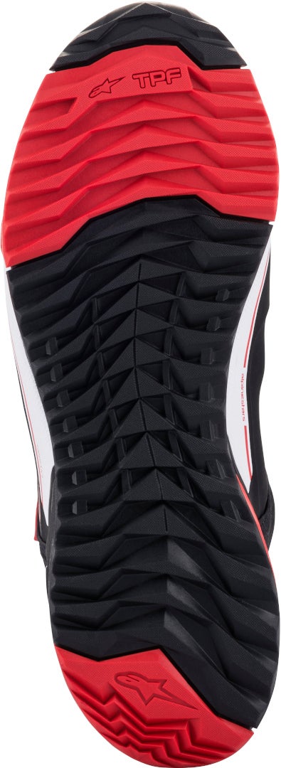 Alpinestars MM93 CR-X Drystar Motorcykel sko sort/rød/hvid 7,5 (40) Figur 2