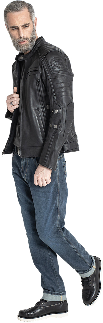 John Doe Taylor Mono Jeans da moto blu 33 L30 Figura 9
