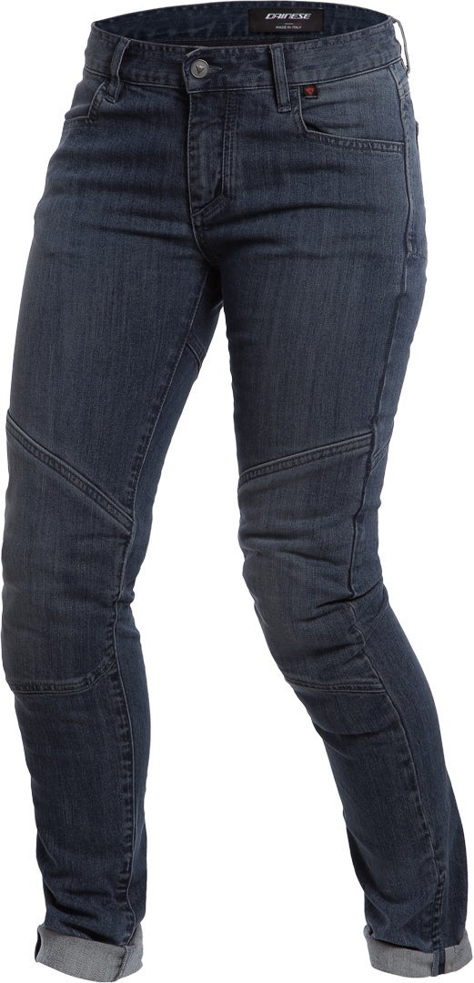 Dainese Amelia Dame Motorcykel Jeans mørkeblå 31 Figur 1