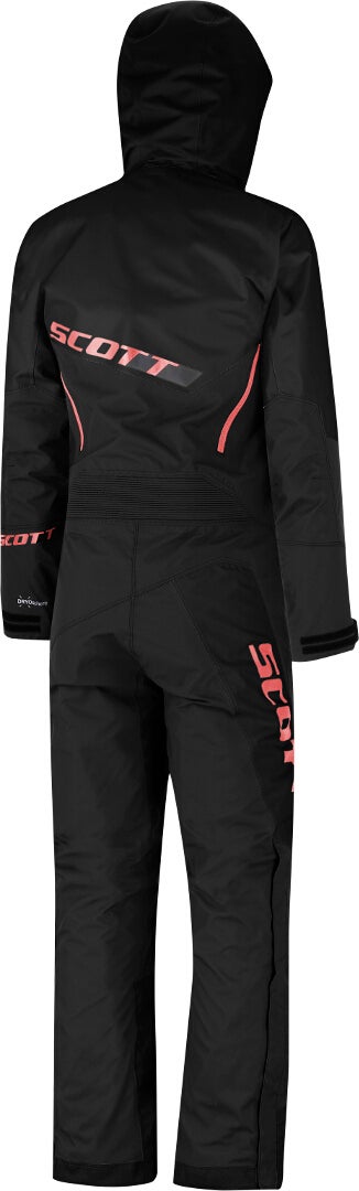 Scott Back-X Dryo レディースワンピーススノーモービルスーツ 黒 XL 図2