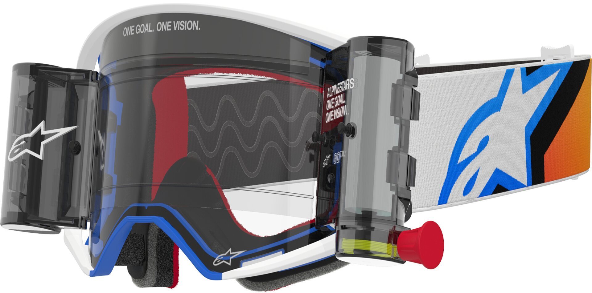 Alpinestars Supertech Corp Roll-Off Óculos de motocross Figura 1