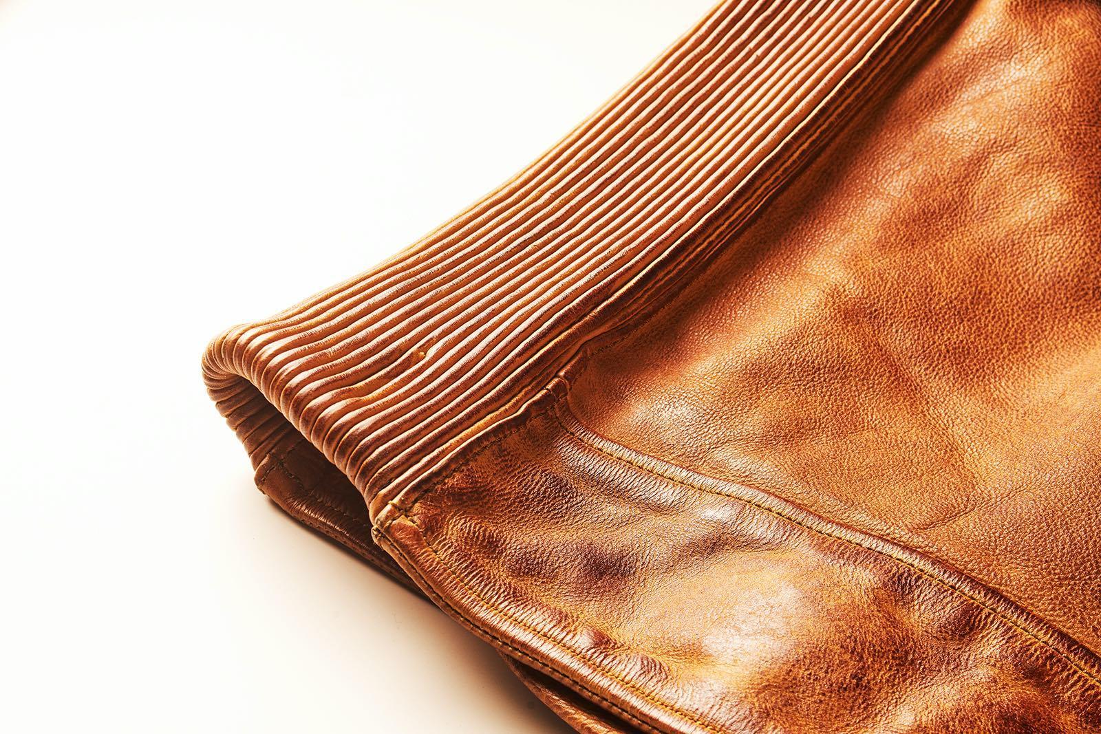 Fuel Bourbon Jachetă de piele de motocicletă M Figura 10