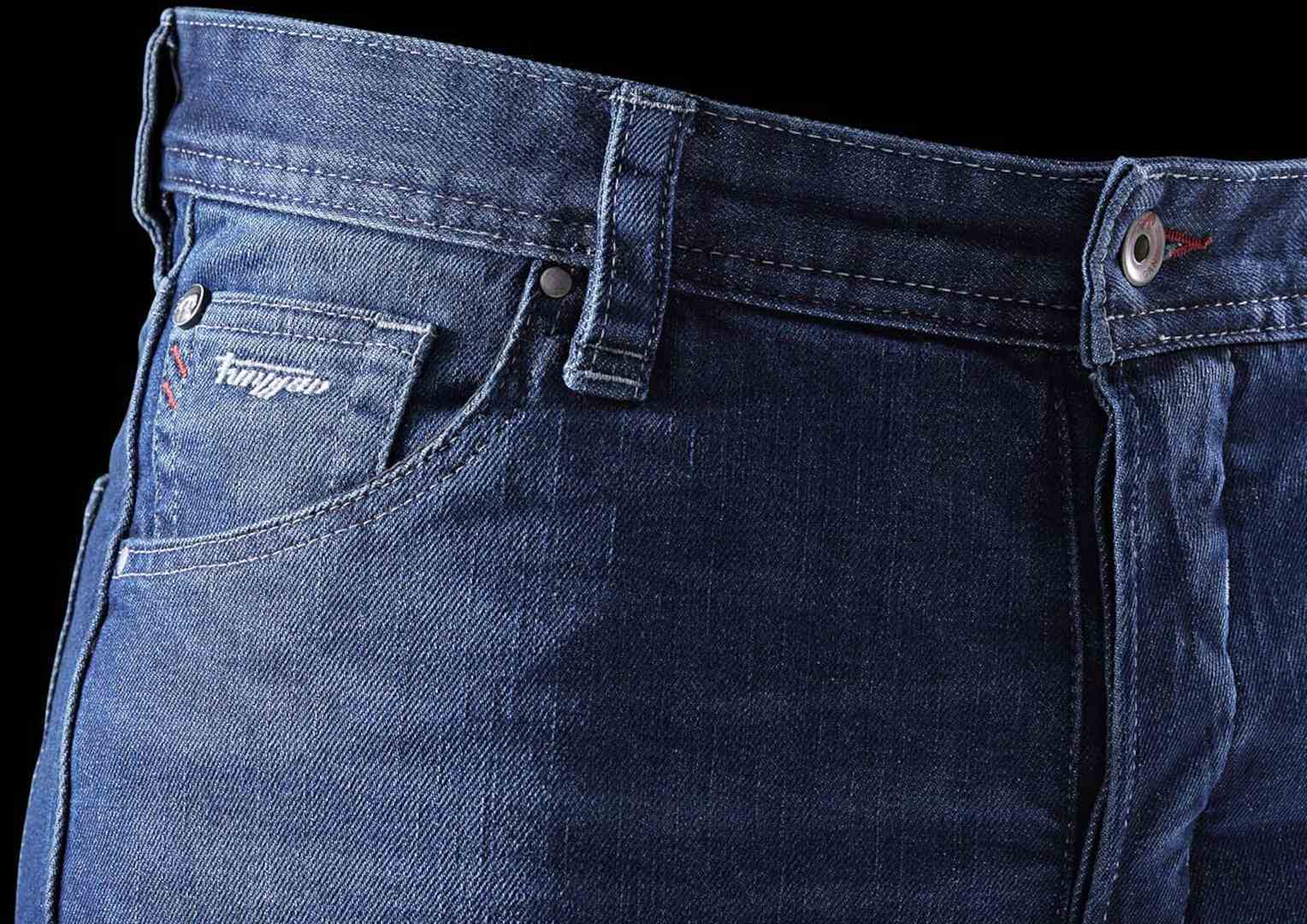 Furygan D12 X Kevlar Straight Jeans da moto blu 40/34 Figura 7