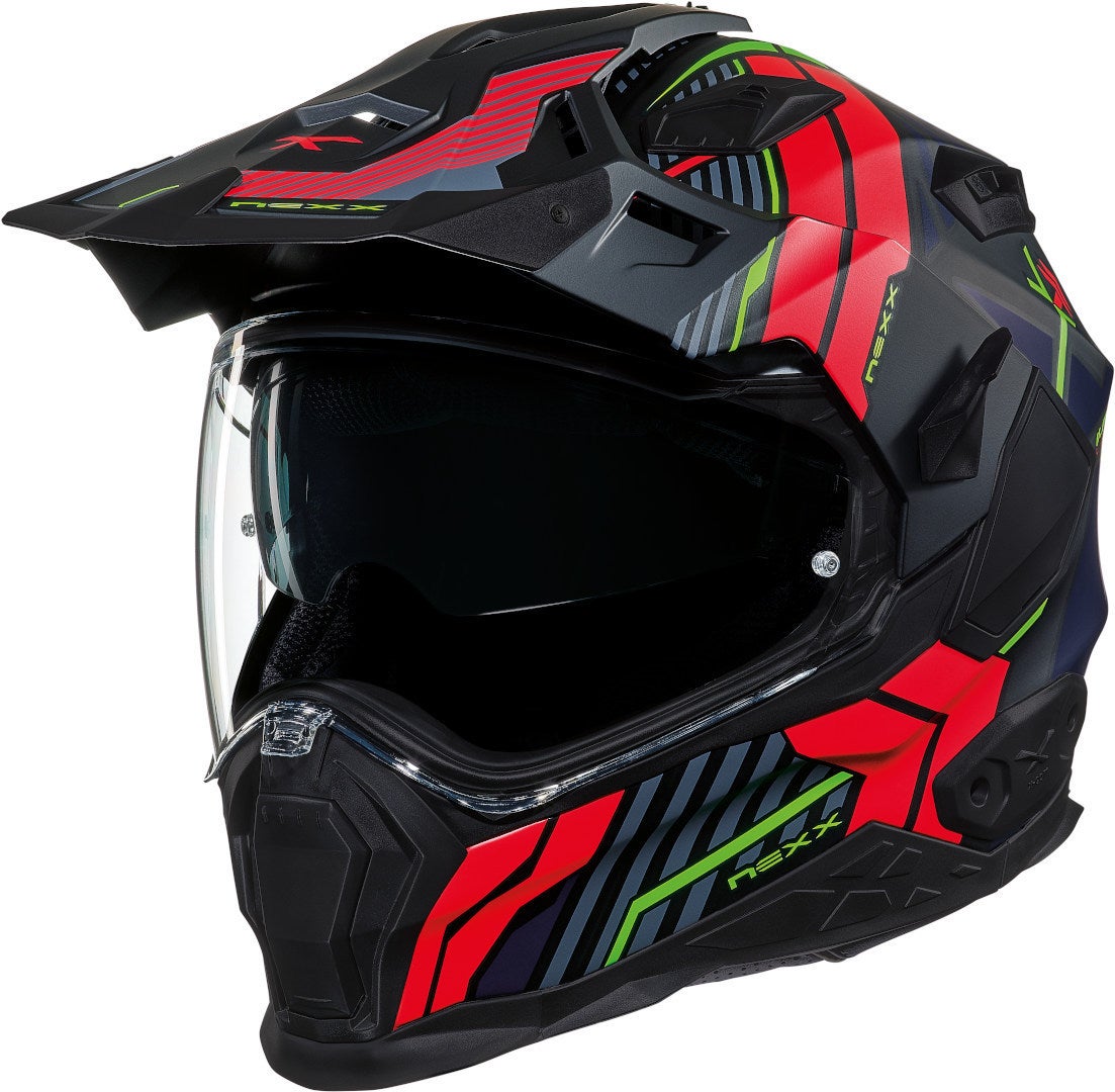 Nexx X.Wed 2 Wild Country casco nero/rosso XXXL (65/66) Figura 4