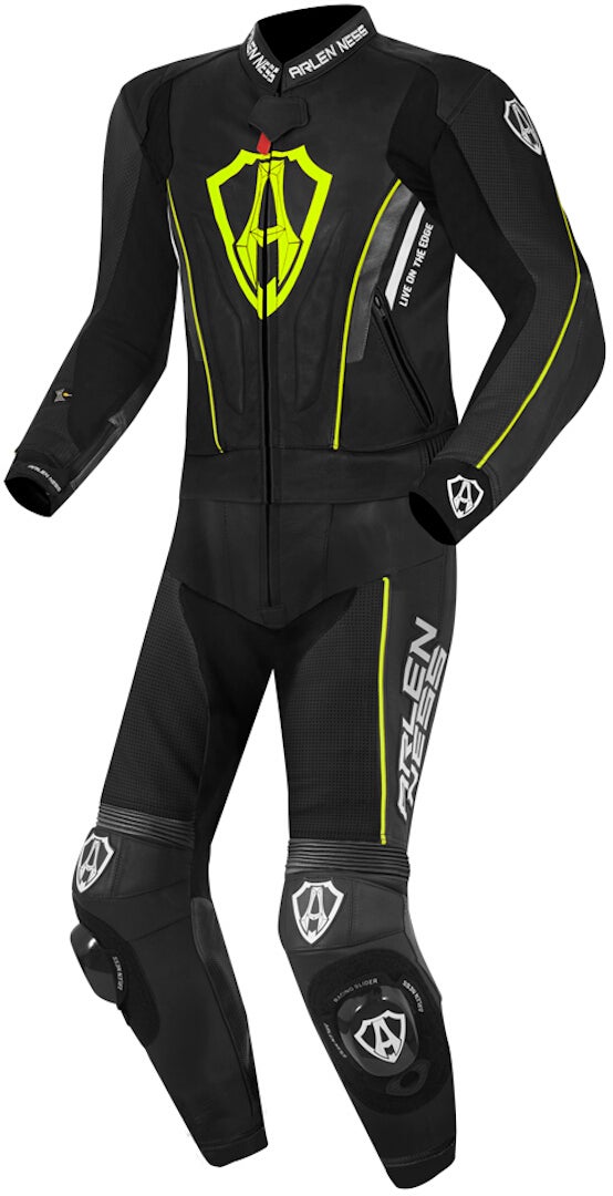 Arlen Ness Losail traje de cuero de dos piezas