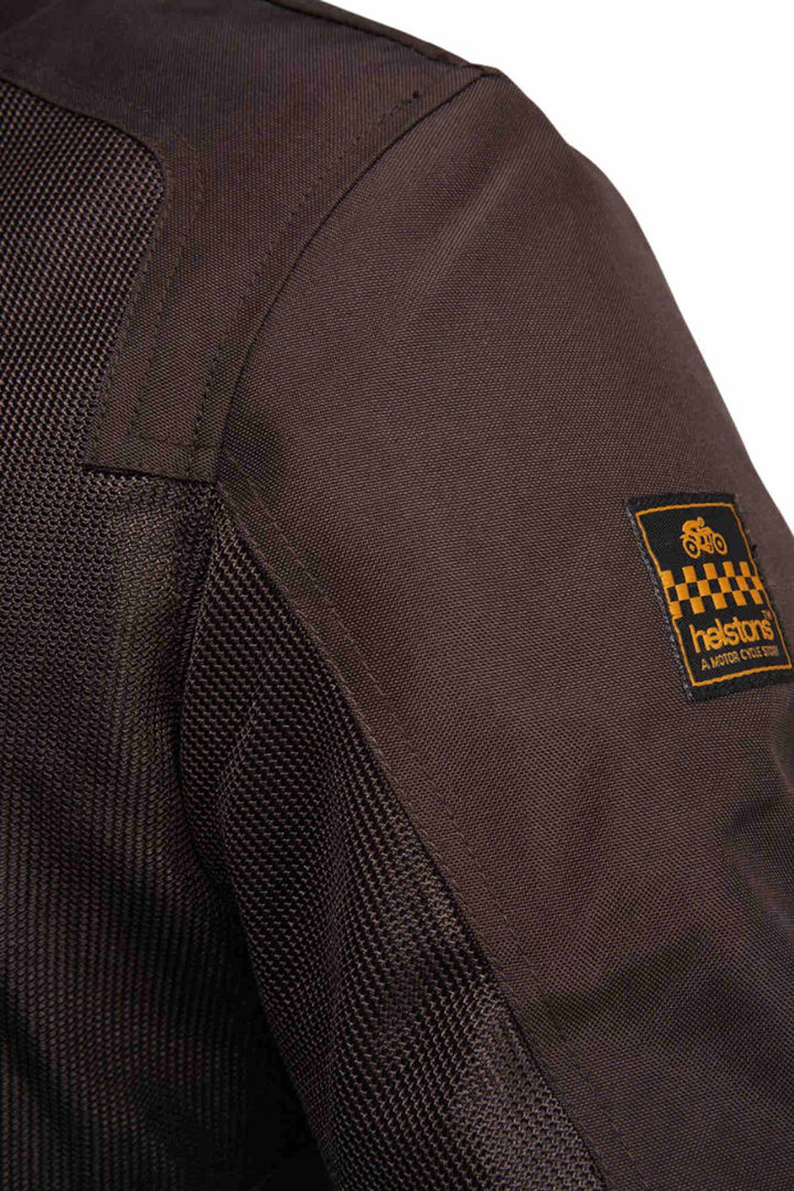 Helstons Stoner Mesh Motorcycle Textile Jacket brown 3XL Figure 3