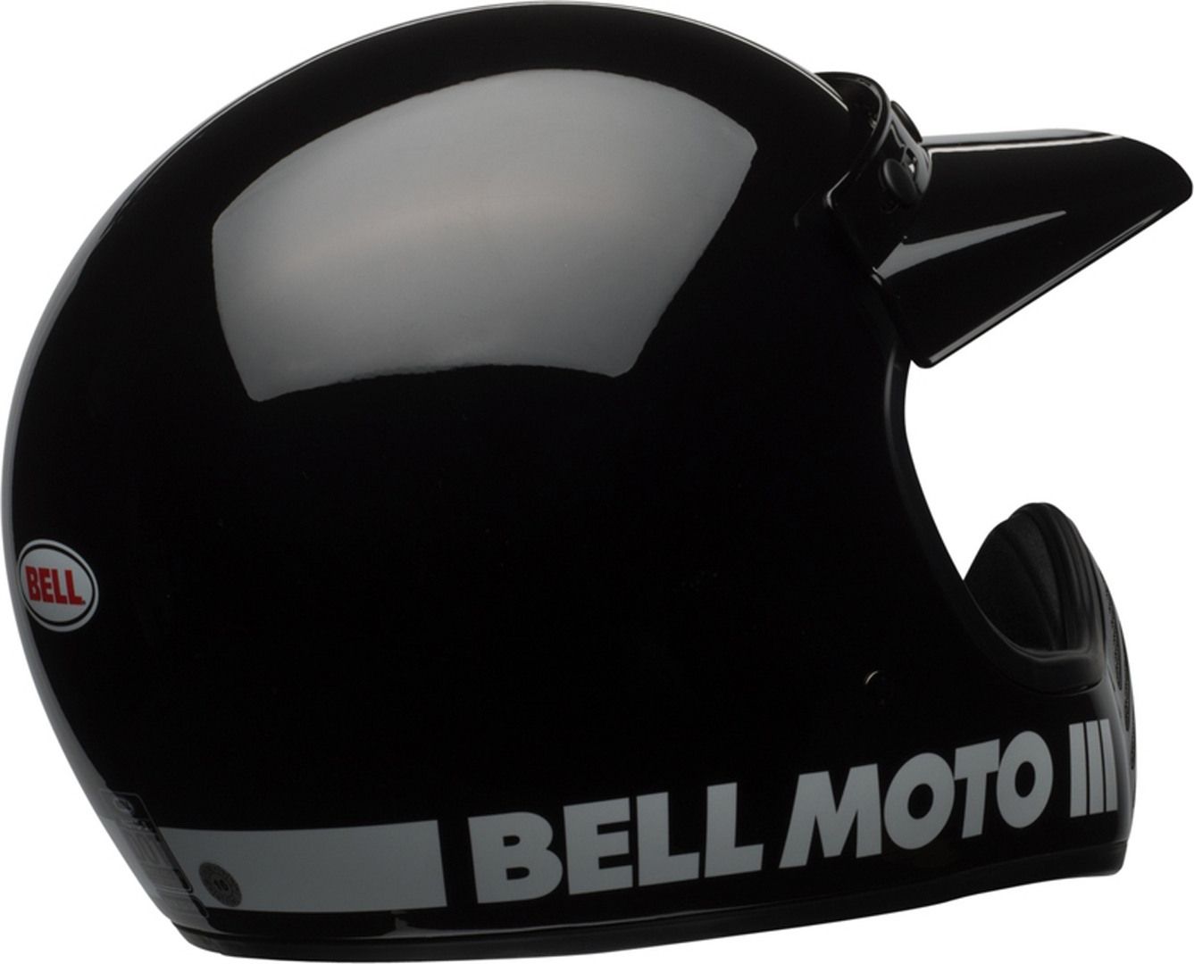 Bell Moto-3 Classic Motocross hjälm svart XS (53/54) Figur 6