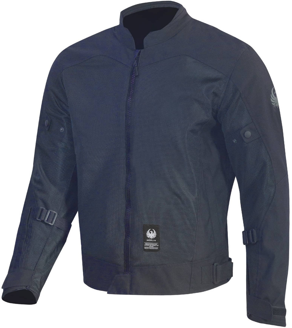 Merlin Prospect Air Mesh Motorcycle Textile Jacket navy blue XL Figure 1