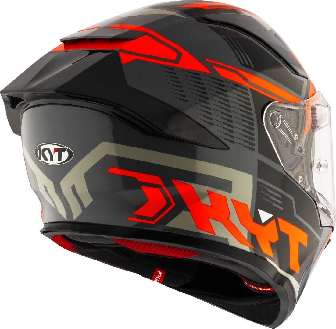 KYT R2R Octane Helm orange L (59/60) Abbildung 2