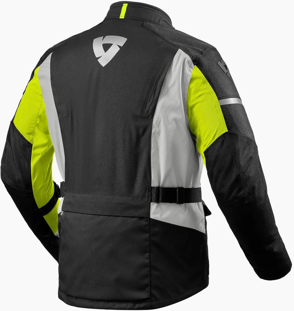 Revit Horizon 3 H2O Motorcycle Textile Jacket black/yellow XL Figure 2