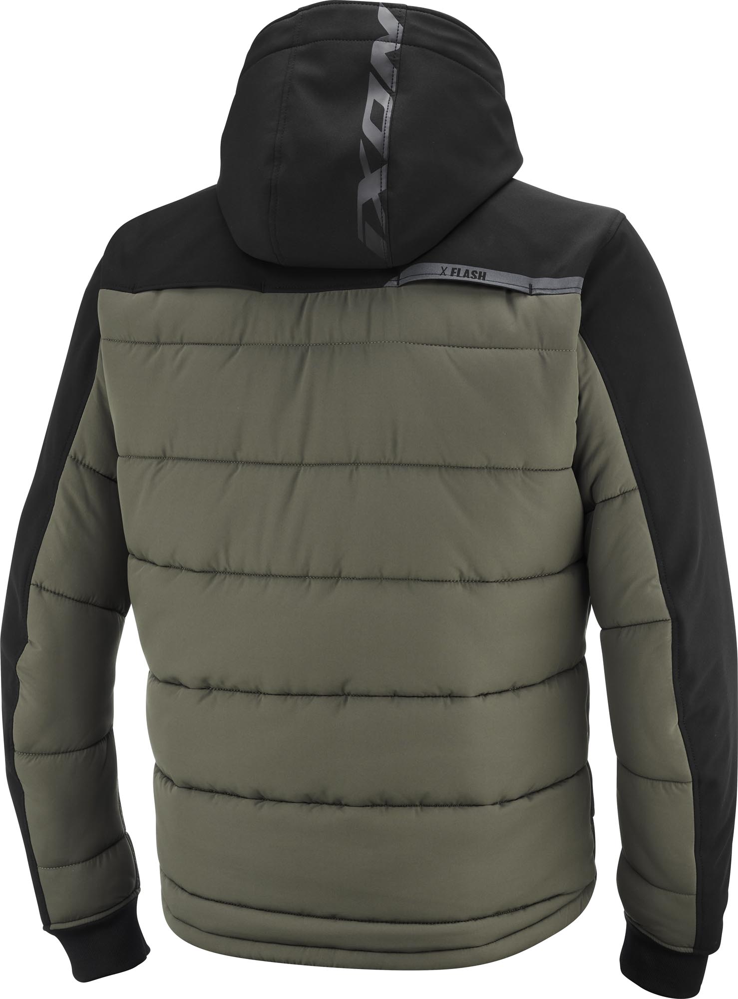 Ixon Aspen Veste textile moto imperméable noir/vert 3XL Figure 2