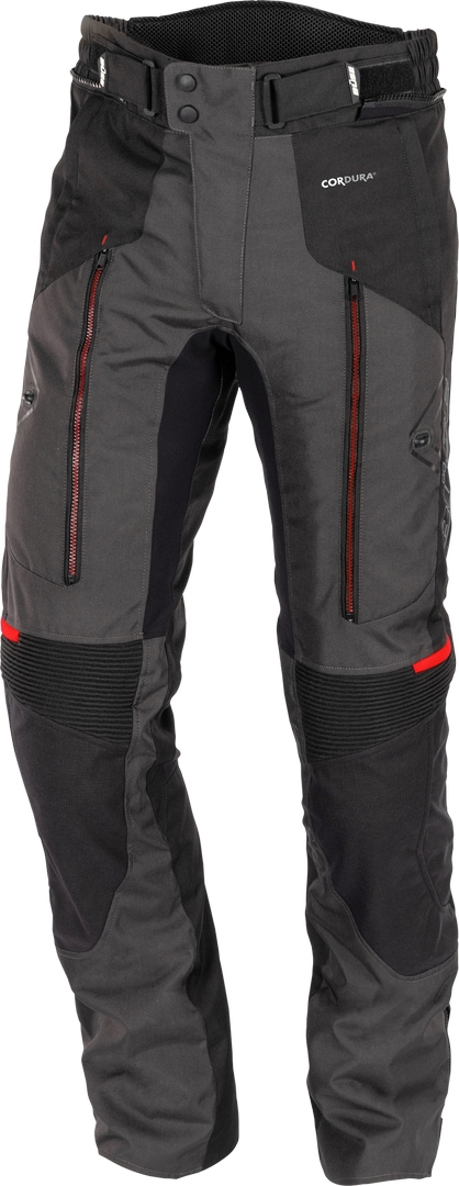 Büse Monterey waterproof Motorcycle Textile Pants black/grey 60 Figure 1
