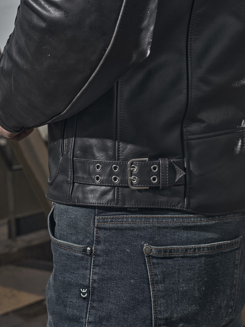 Segura Lewis Jachetă de piele de motocicletă negru 3XL Figura 5