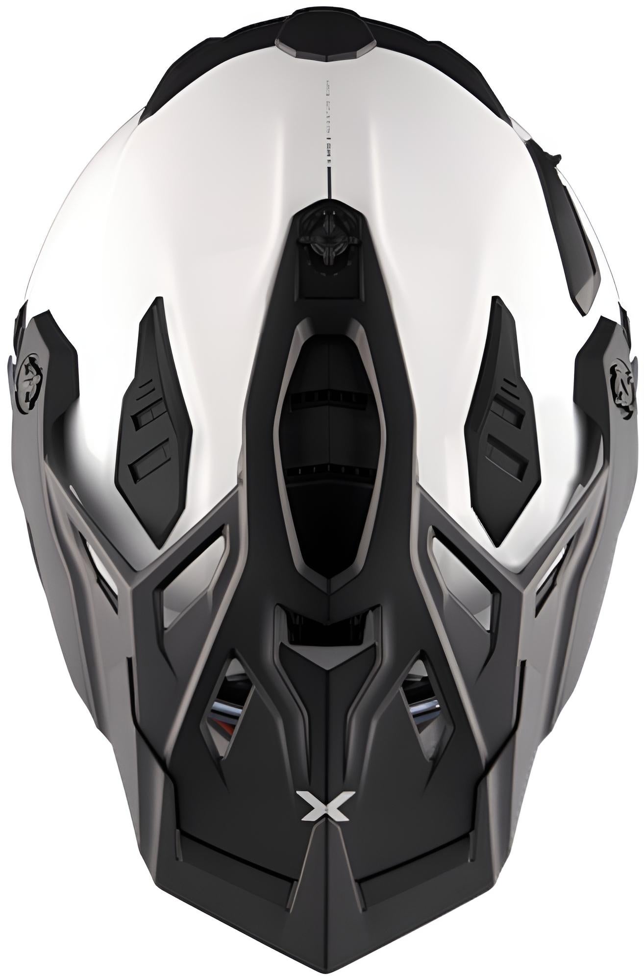Nexx X.WED 3 Plain Motorcross Helm Parelwit Verlies (59/60) Figuur 10