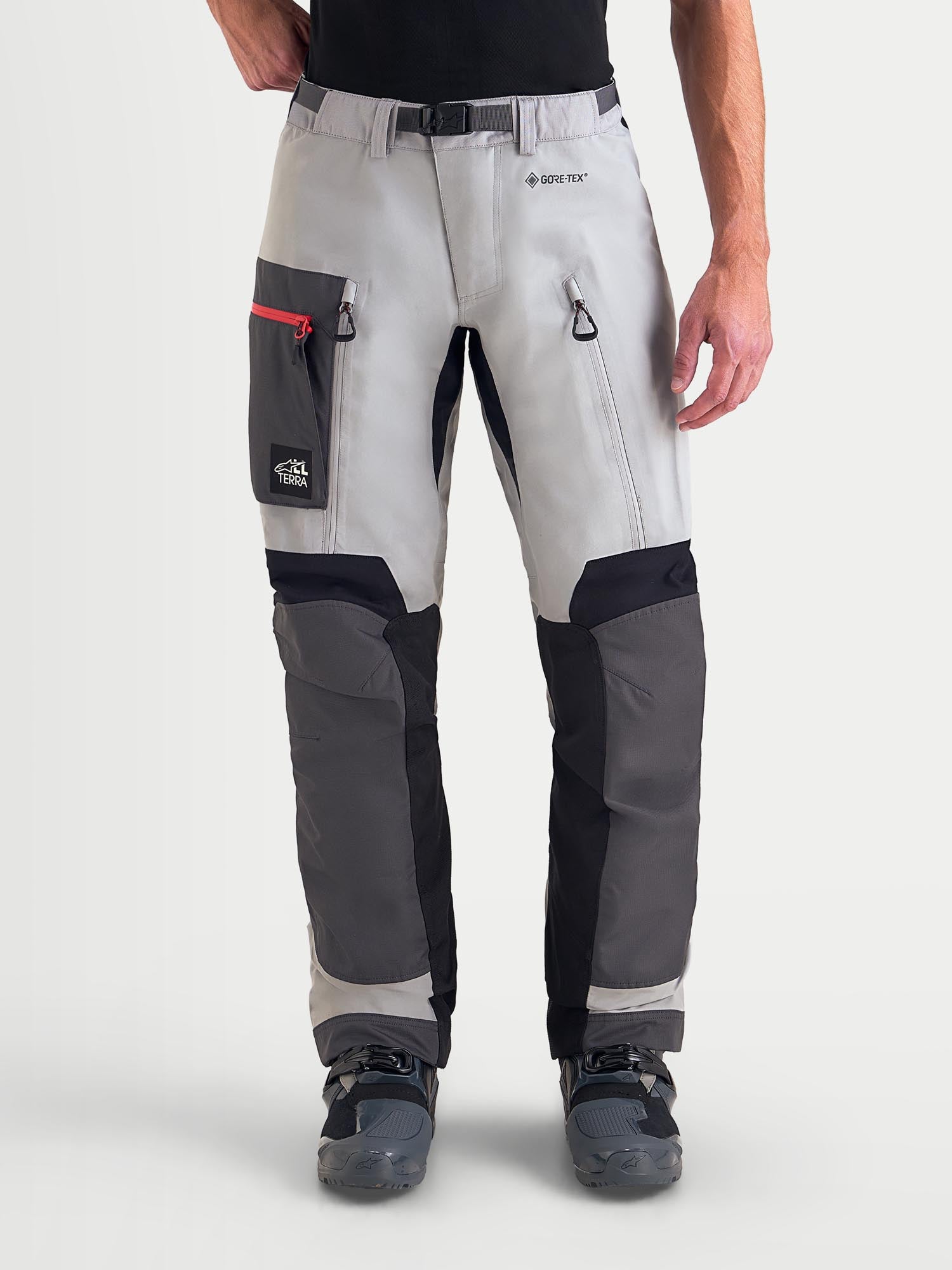 Alpinestars Arenis Gore-Tex Pantalon textile de moto imperméable Gris/Noir S Figure 9