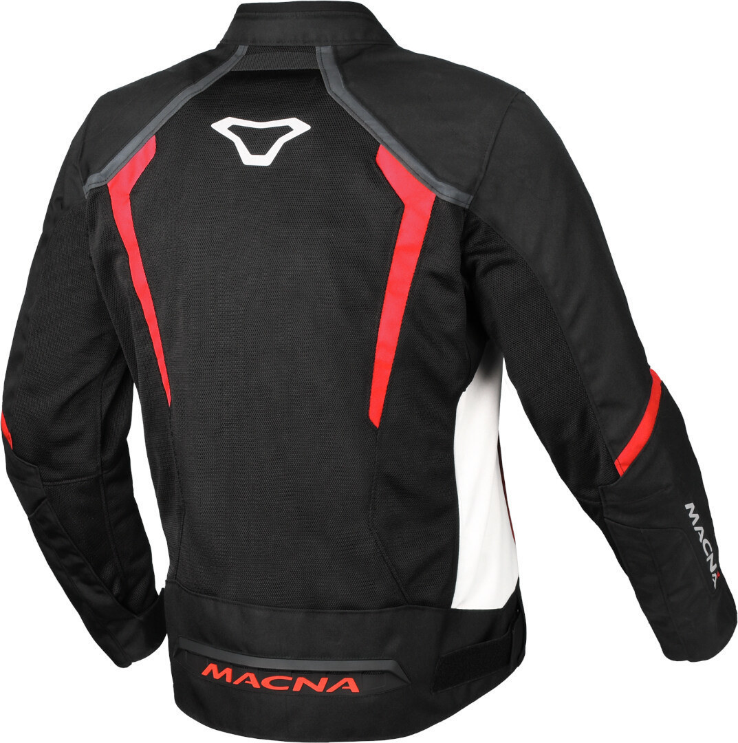Macna Grisco Motorcycle Textile Jacket black/red/white S Figure 2