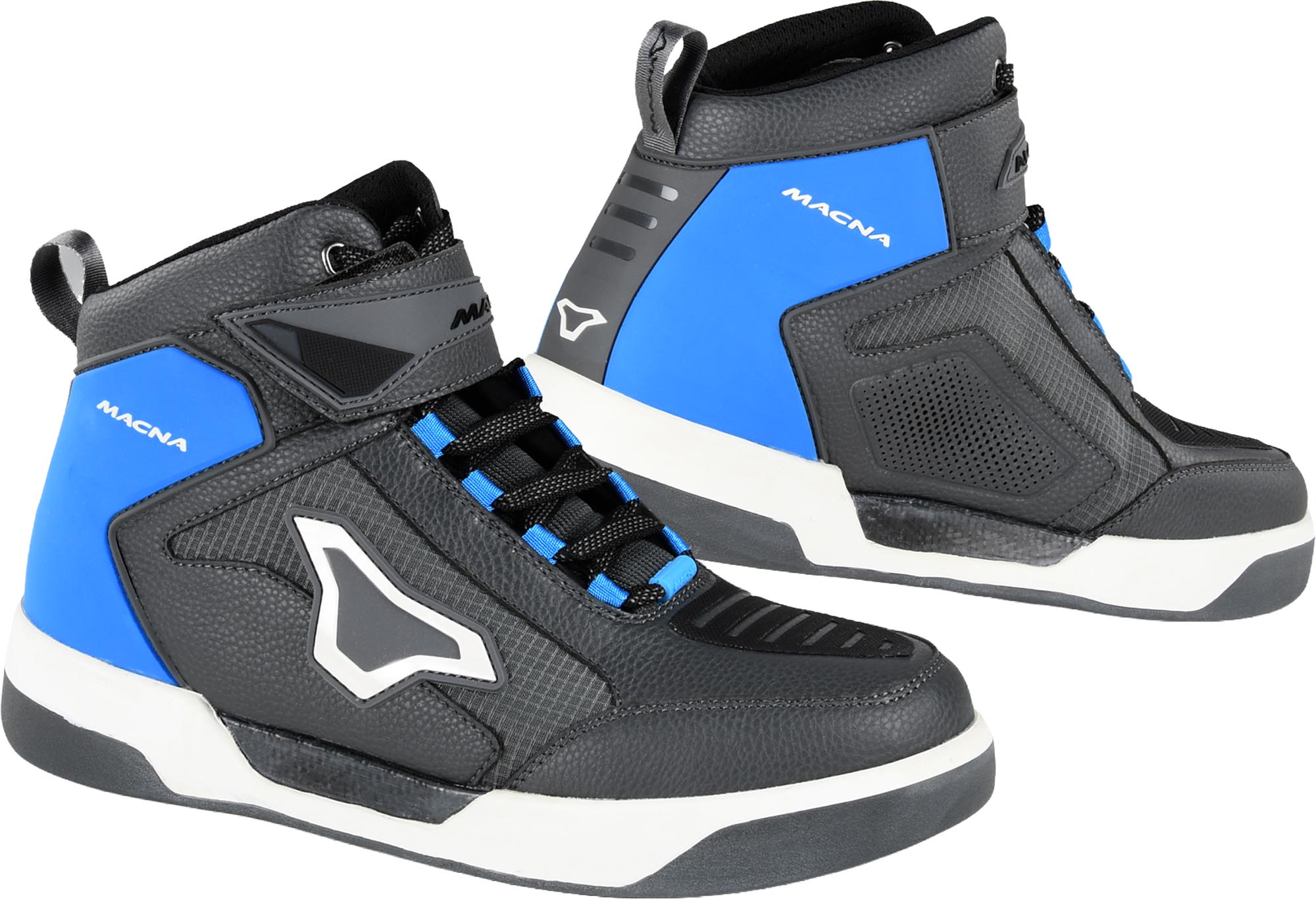 Macna Enicma Motorrad Schuhe schwarz/blau 44 Abbildung 1