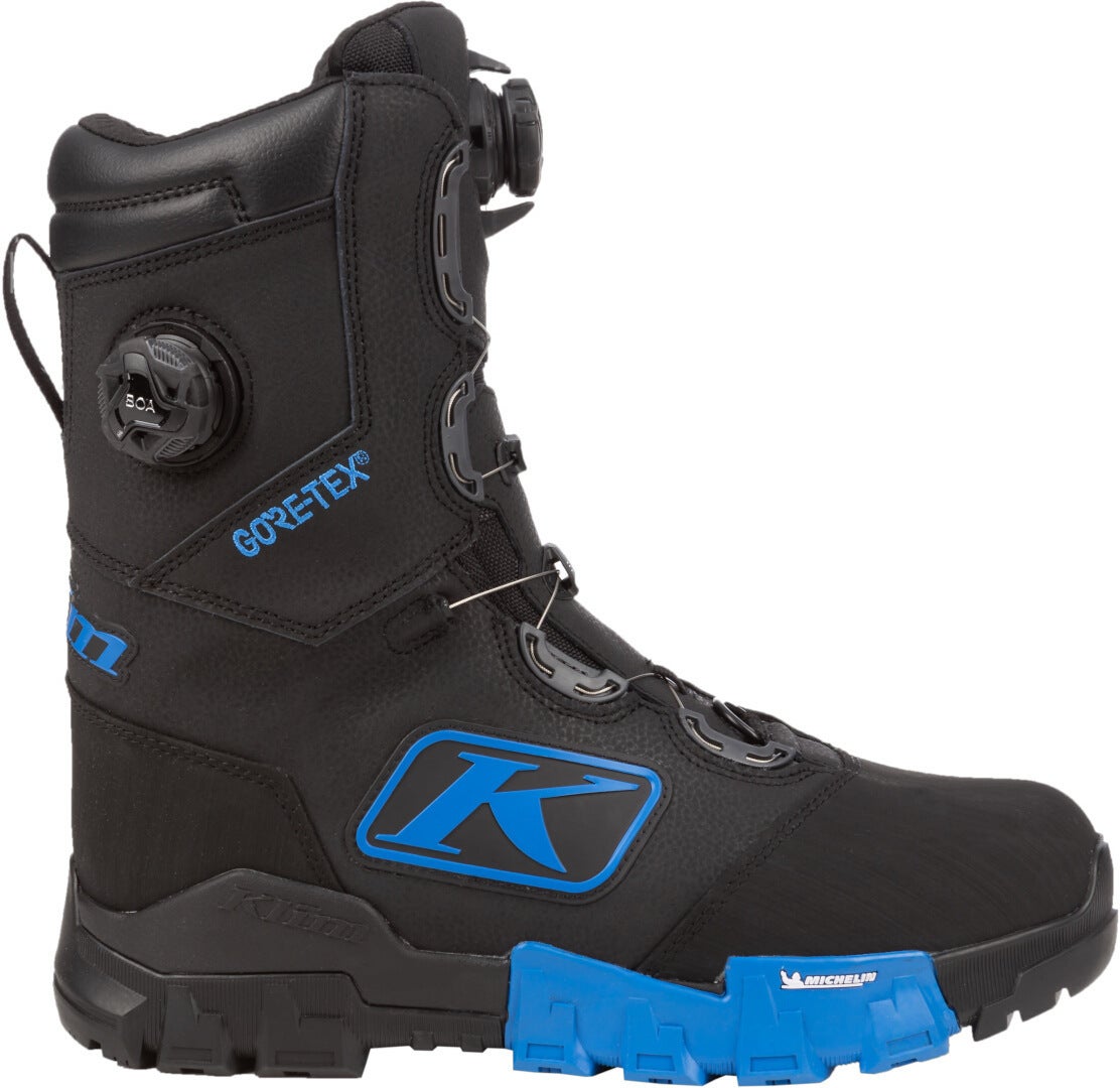 Klim Adrenaline Pro S GTX BOA Snowmobile Boots black/blue 12 Figure 9