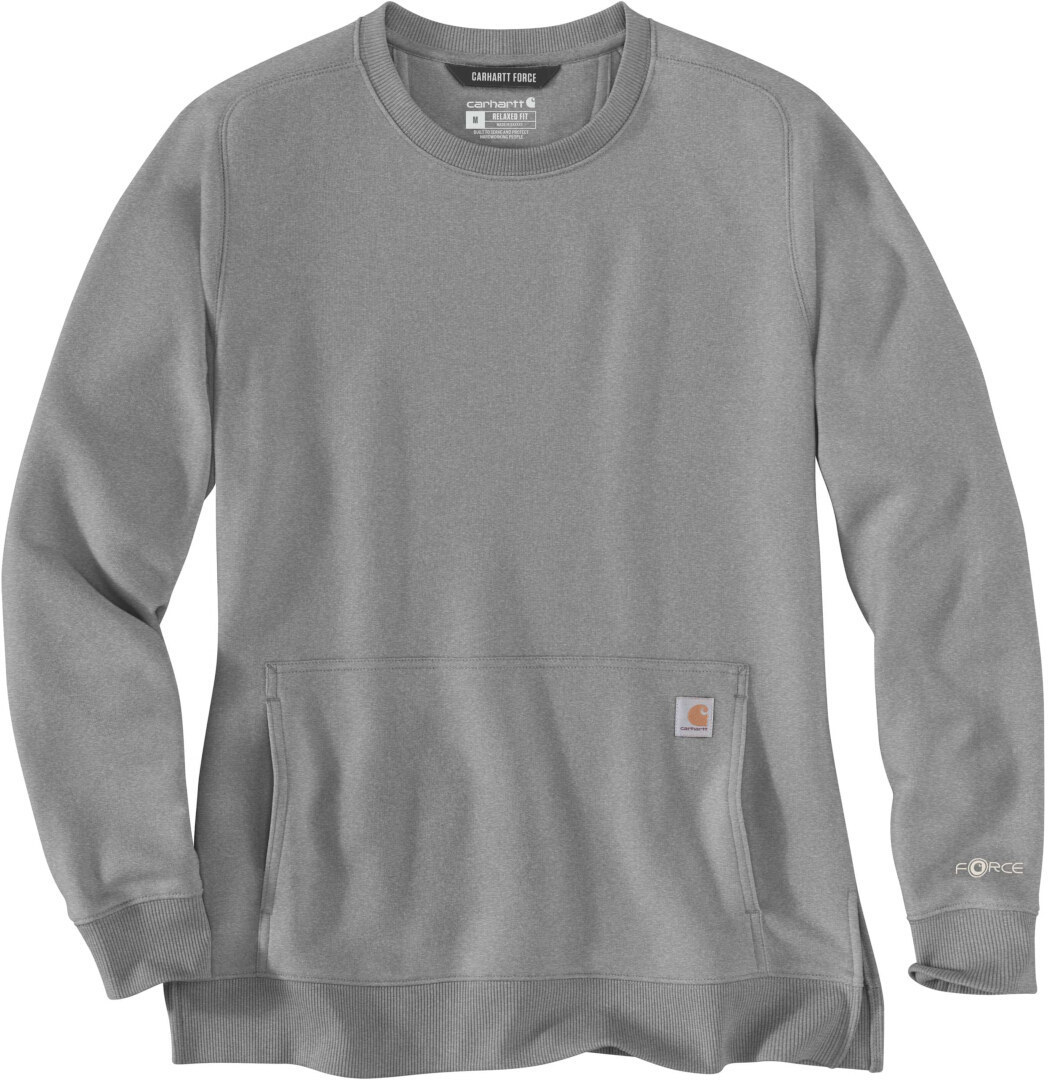 Carhartt Force Relaxed Fit Lightweight Sweatshirt til damer grå M Figur 1