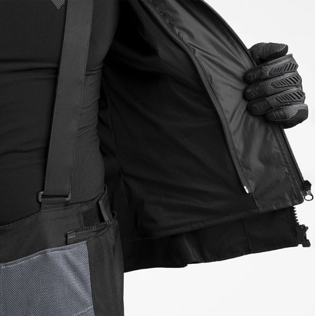 SHIMA Rush 2.0 Vented waterproof Motorcycle Textile Jacket black/grey/yellow XXL Figure 6