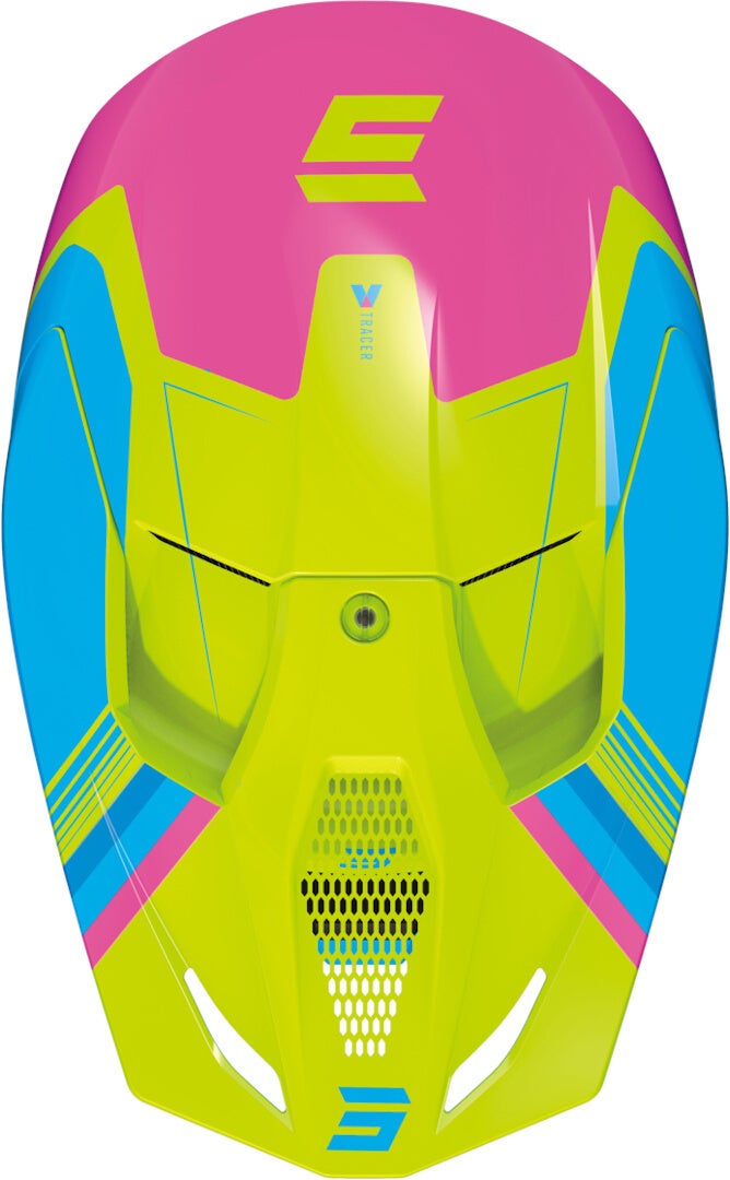 Shot Furious Tracer Casco motocross per bambini colorato L (53/54) Figura 3