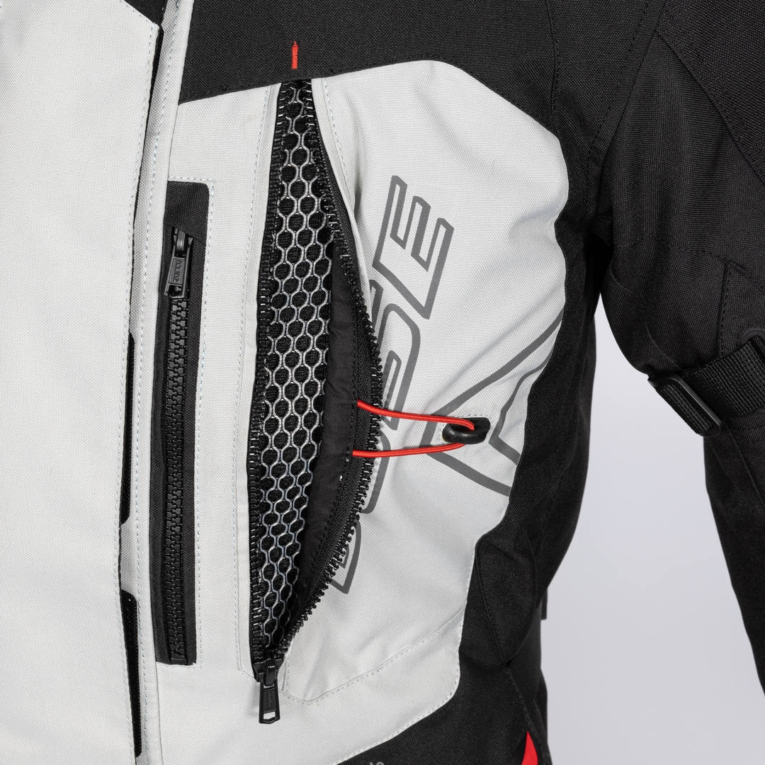 Büse Monterey wasserdichte Motorrad Textiljacke hellgrau 52 Abbildung 5