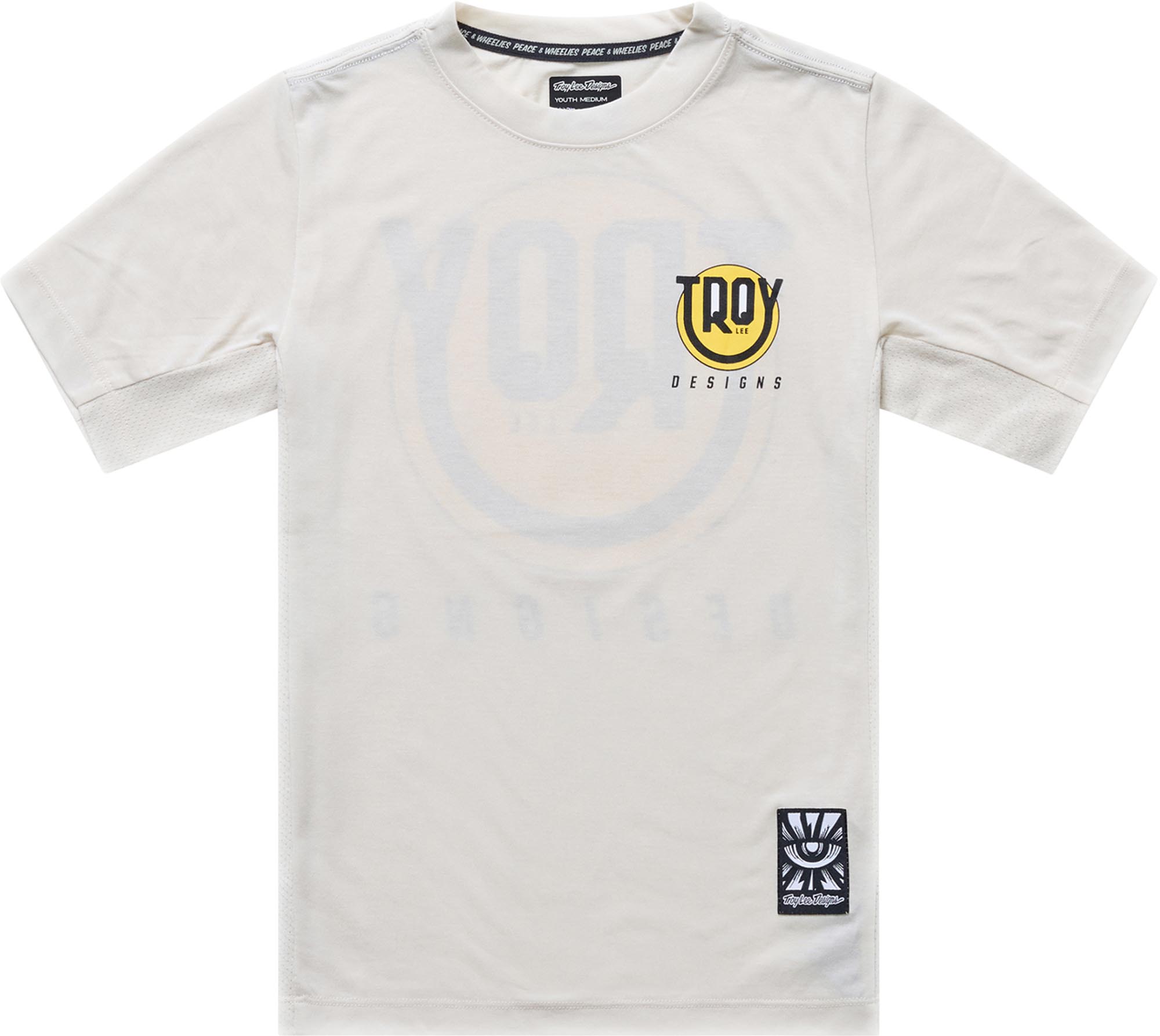 Troy Lee Designs Skyline Ride Happy Maglia da bicicletta giovanile a maniche corte M Figura 1