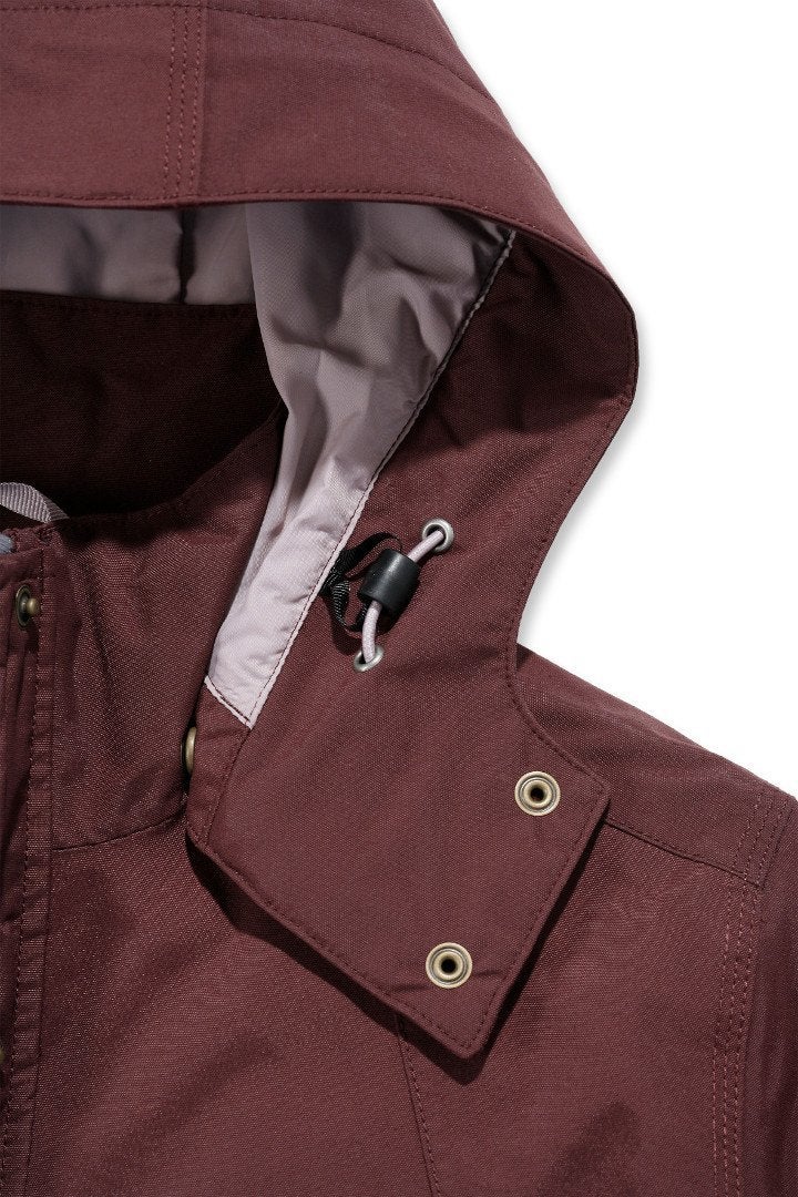 Carhartt Shoreline Giacca donna rosso scuro S Figura 6