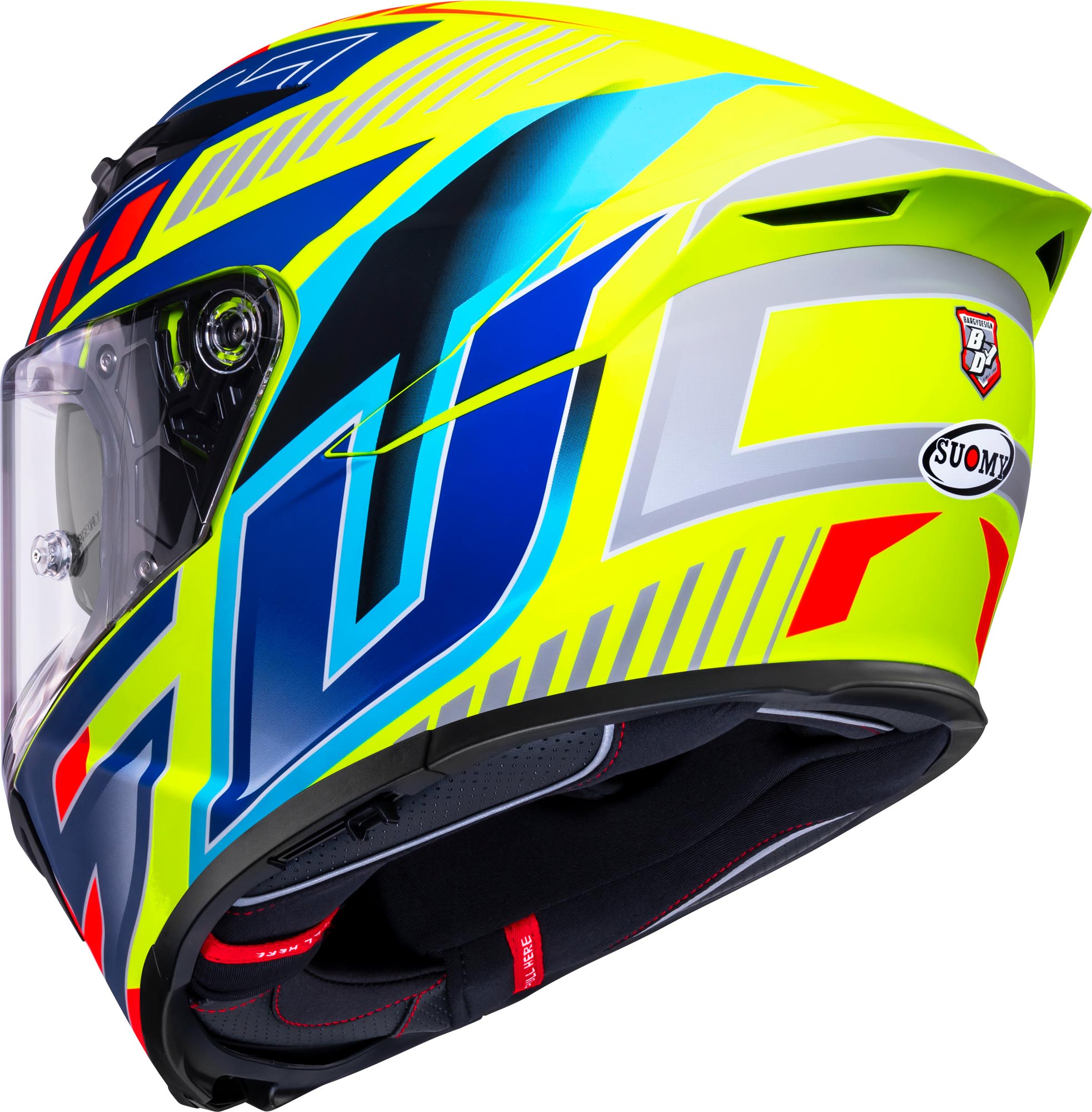 Suomy Stellar 2 Deepspace Casque Bleu mat/jaune L (59/60) Figure 3