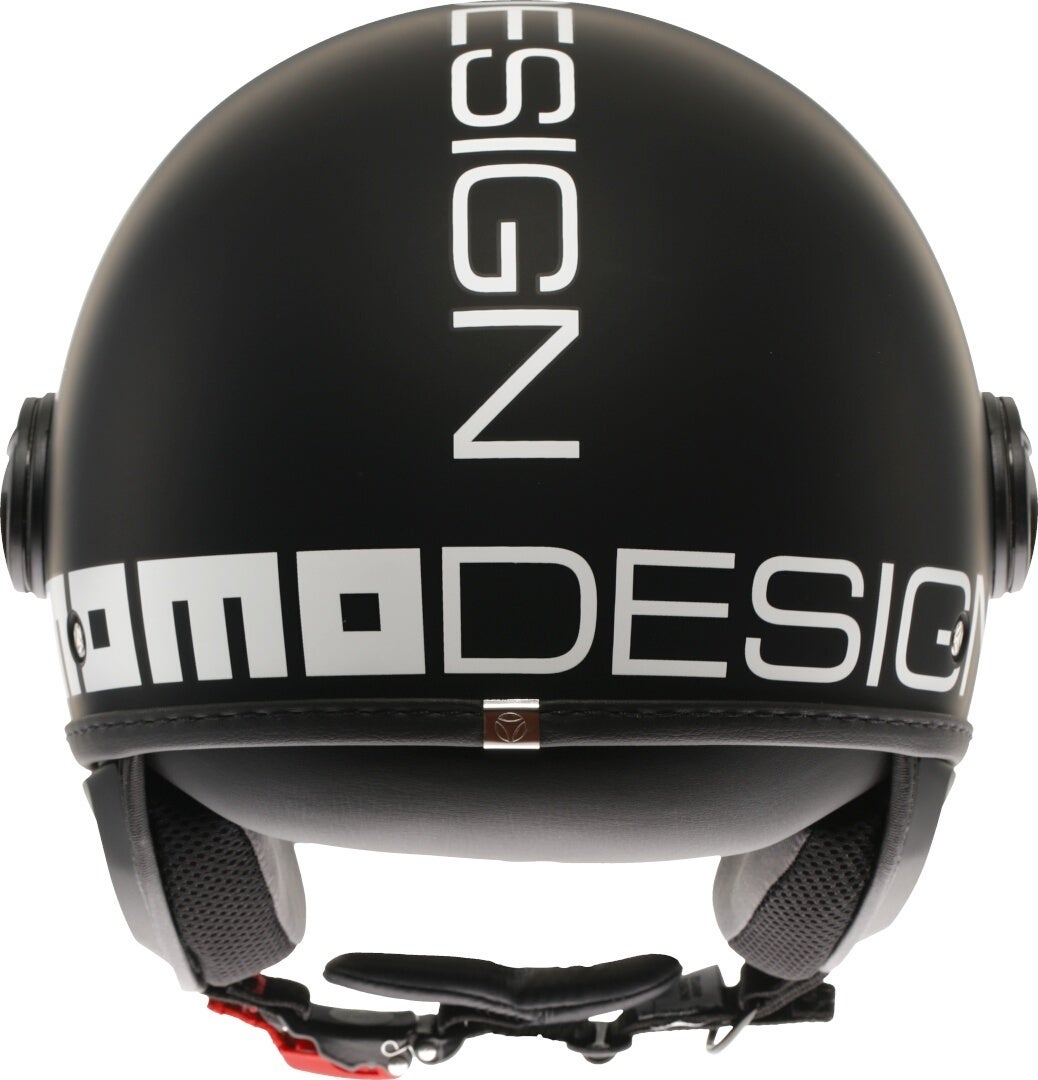 MOMO FGTR Classic Mono Casco Jet nero opaco L (59/60) Figura 2