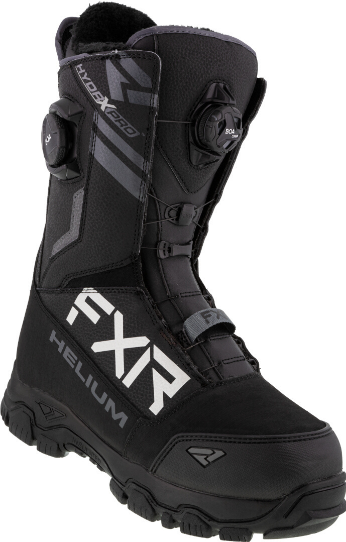 FXR Helium Dual BOA Botas Snowmobile preto/branco 41 Figura 1