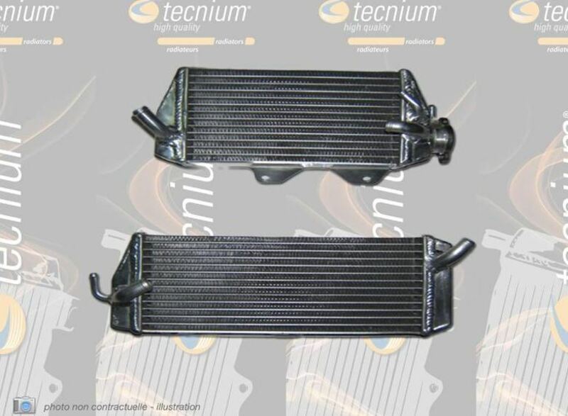 TECNIUM Överdimensionerad höger kylare - Kawasaki KX450F Figur 2