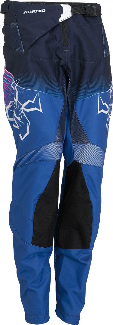 Moose Racing Agroid 2022 Jugend Motocross Hose blau 24 Abbildung 1