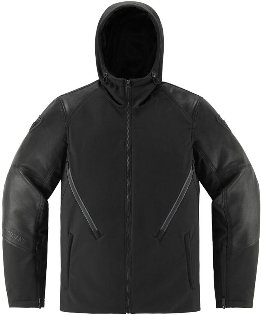 Icon Basehawk 2 Blouson de motocyclette en cuir/textile S Figure 1