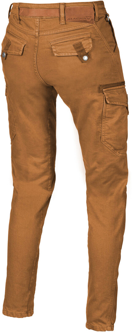 Macna Takar Damen Motorrad Textilhose hellbraun 34 standard Abbildung 2