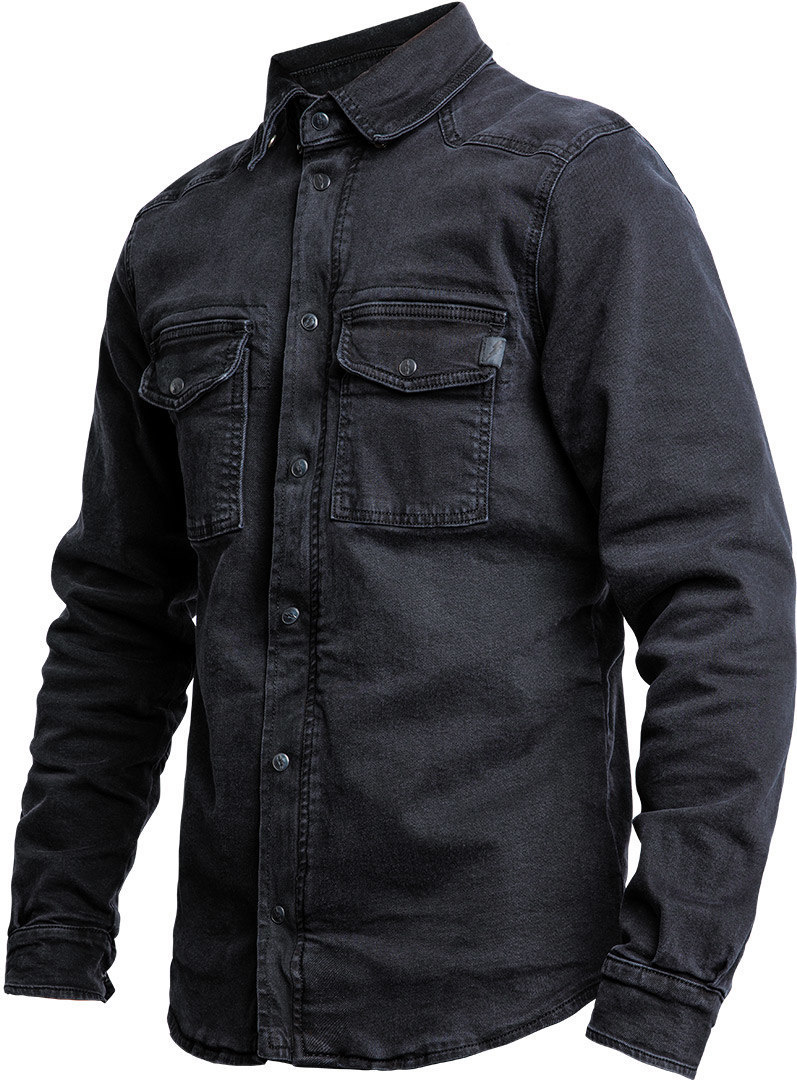 John Doe Motoshirt XTM Denim Camicia da moto nero M Figura 1