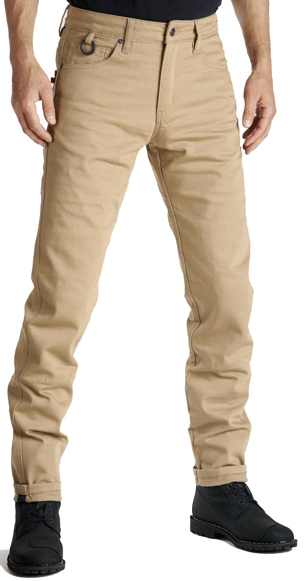 Pando Moto Robby Cor 01 Jeans de moto beige 30 L30 Figure 1