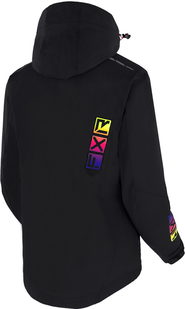 FXR Evo FX 2023 Ladies Snowmobile Jacket black/multicoloured 8 Figure 2