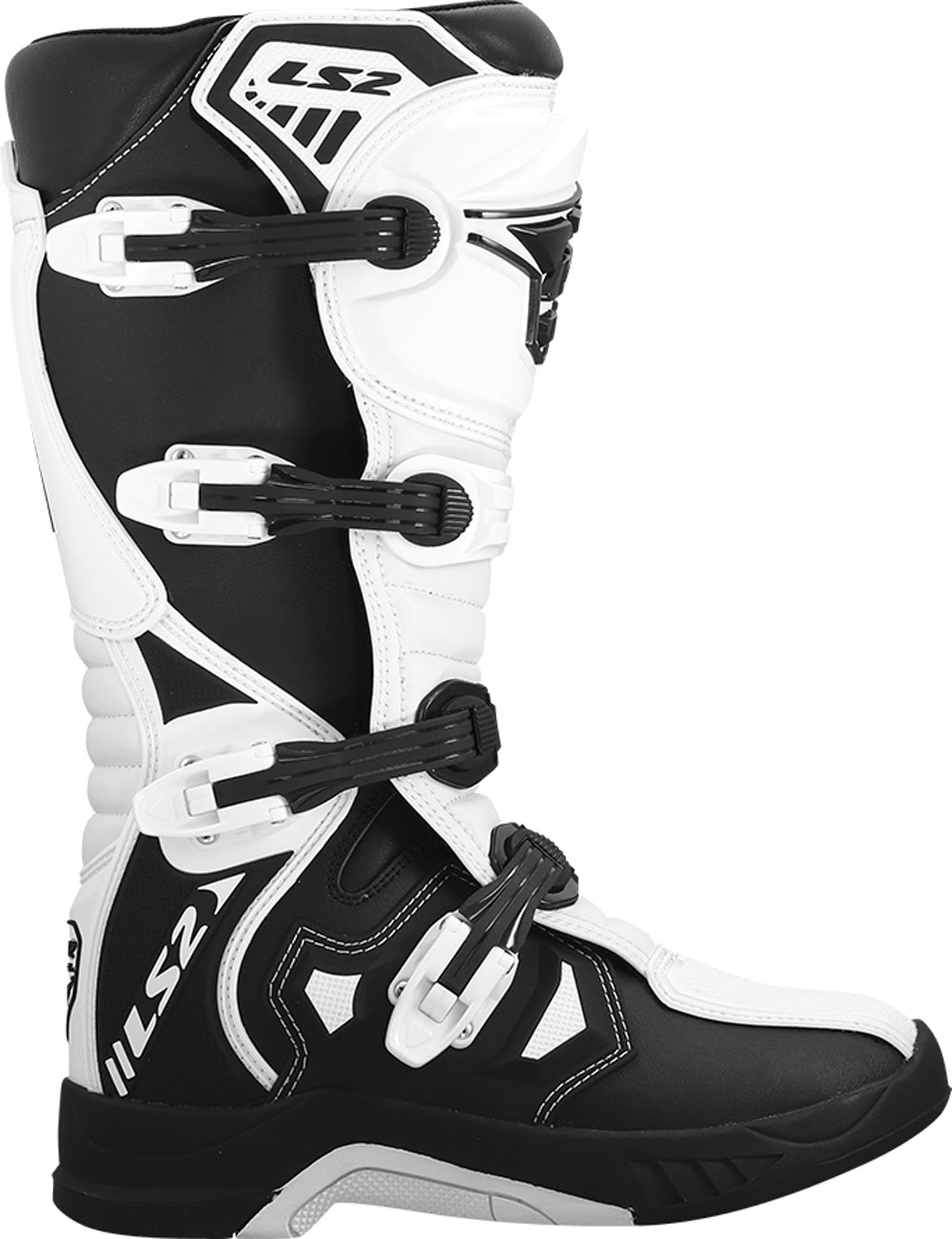 LS2 Raptor Motocross Stiefel schwarz/weiß 39 Abbildung 5