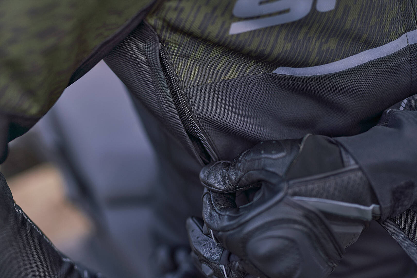 Side view of SHIMA Drift Motorcycle Textile Jacket