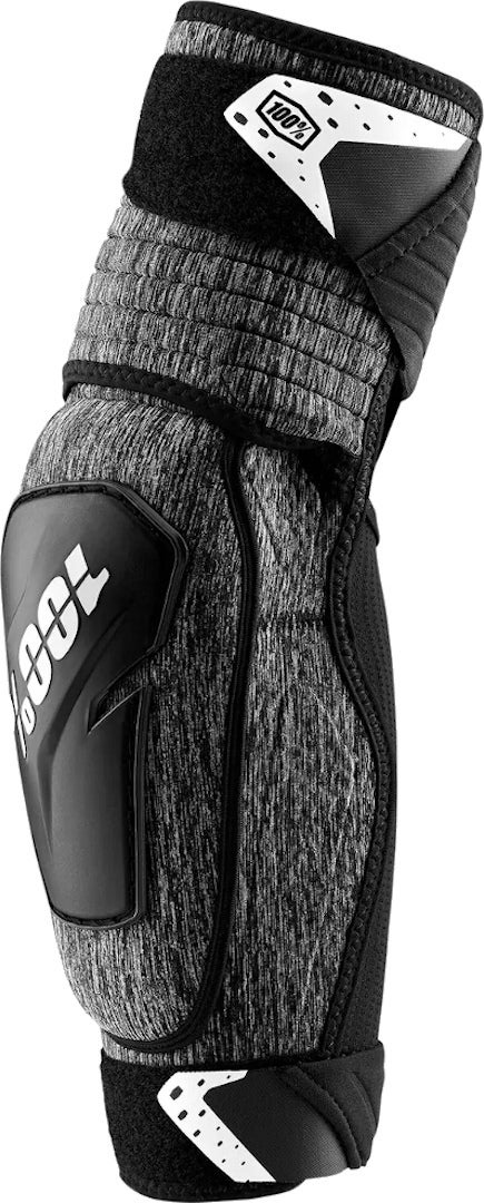 100% Fortis Protectores de codo de bicicleta negro/gris L/XL Figura 1