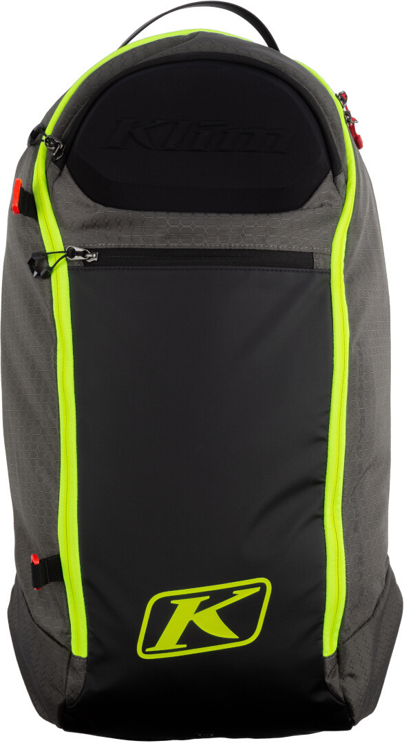 Klim Krew 16 2023 Rucsacul cu snowmobile Negru/gri/neon Figura 1