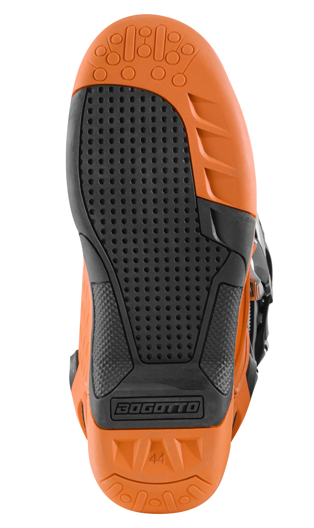 Bogotto MX-7 G Bottes de motocross Orange/Noir 46 Figure 5