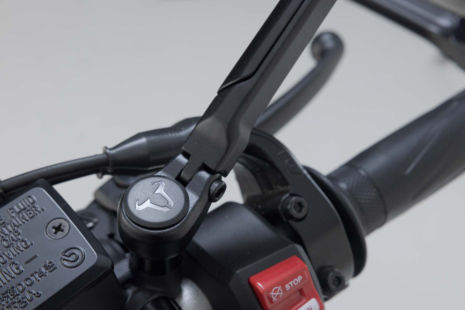 Setul de oglinzi SW-Motech Sport - Scurt. M10x1.25. Înalt. Figura 5