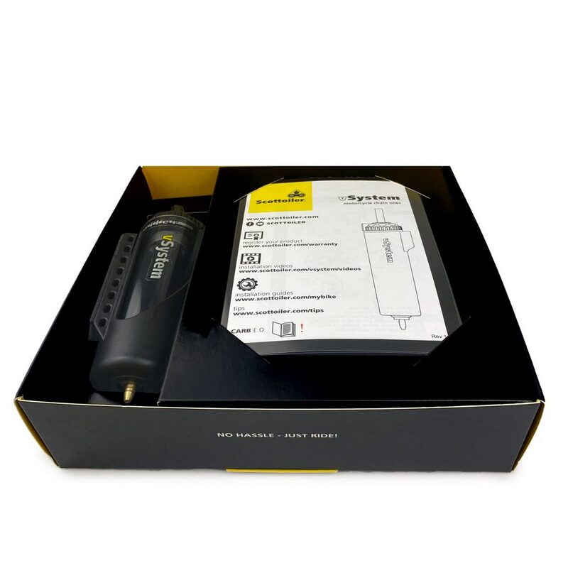 SCOTTOILER vSystem Chain Oiler Universal Edition + Lubrifiant Vert Biodégradable Figure 5
