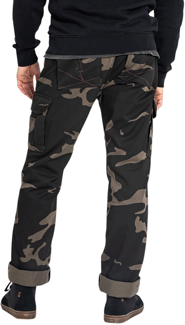 John Doe Cargo Regular XTM Camouflage Motorrad Jeans 36 L32 Abbildung 12