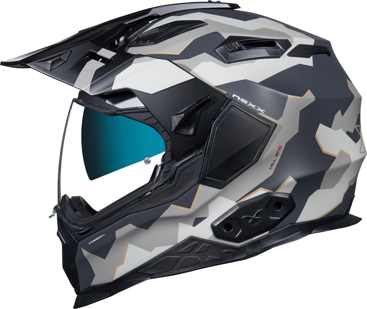 Nexx X.Wed 2 Hill End Country Helm grau L (59/60) Abbildung 1