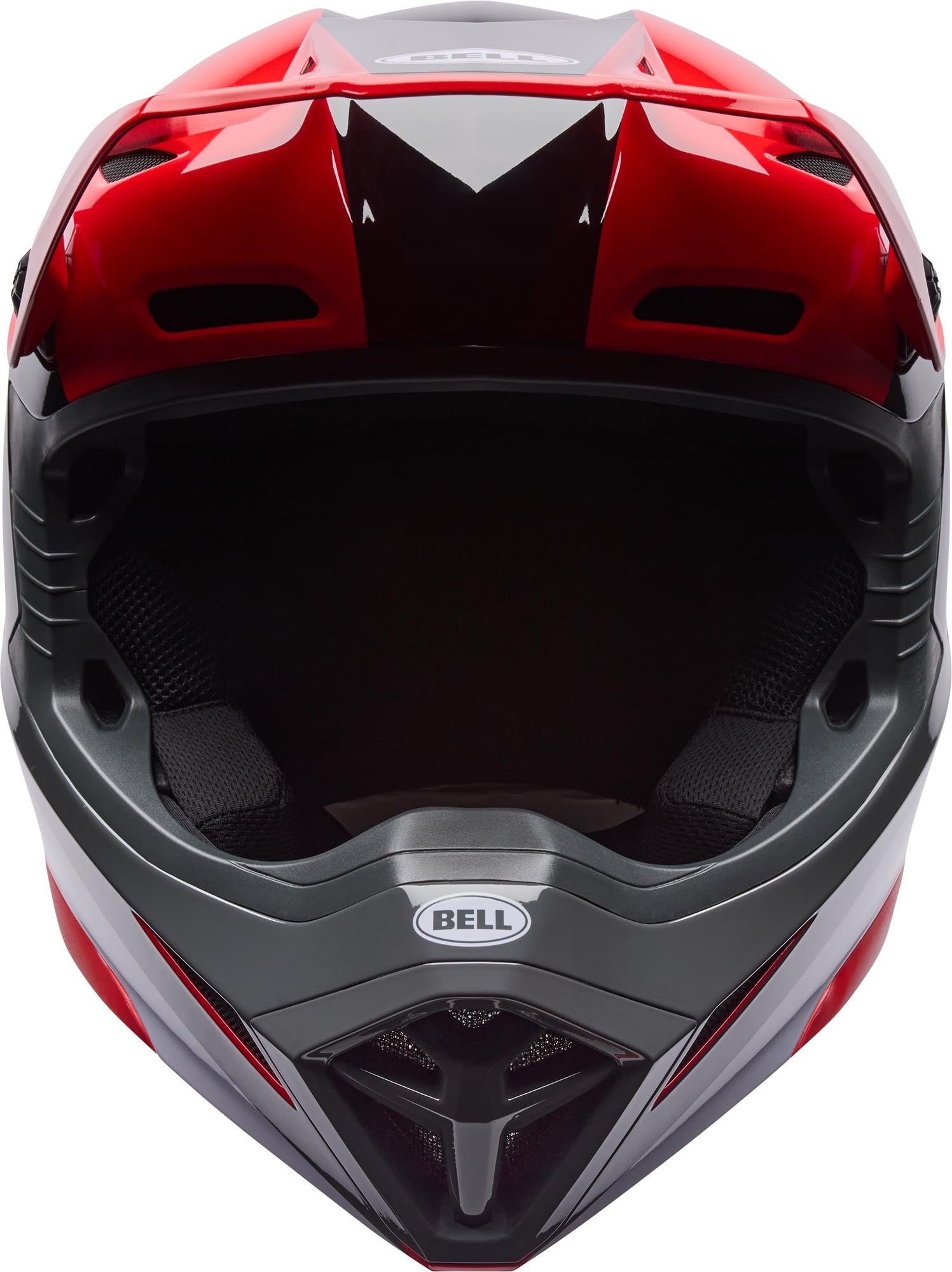 Bell MX-10 MIPS Aviator Motocross Helm rot/schwarz XL (61/62) Abbildung 3