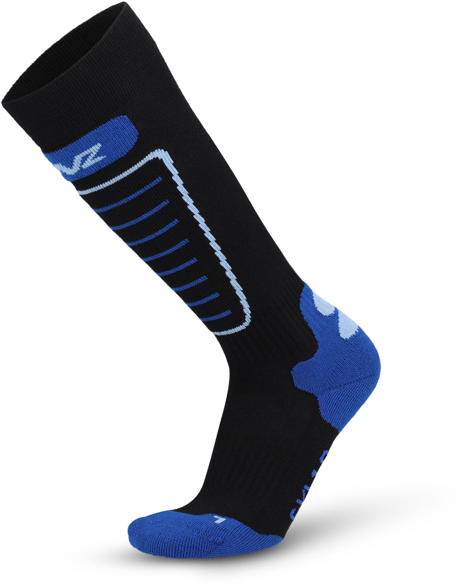 Lenz Skiing Calzini per bambini nero/blu 31-34 Figura 2